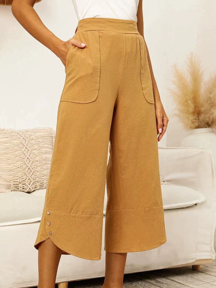 MARIE - Elegante wadenlange Hose