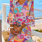 Isabella - Bunte Paisley Minikleid