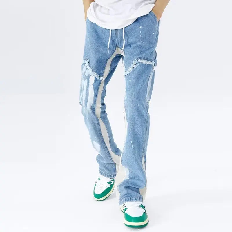 Teddy - Denim Hose mit Kordelzug