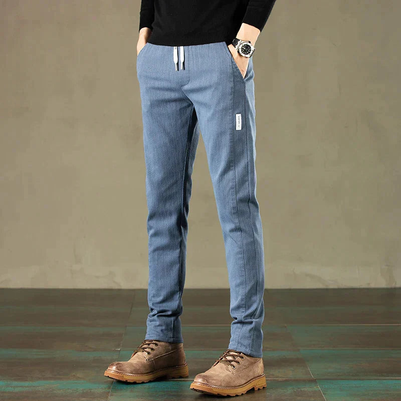 Elegante Herrenhose mit Kordelzug