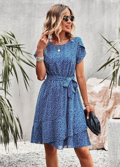 Laura | Minikleid mit floralem Muster