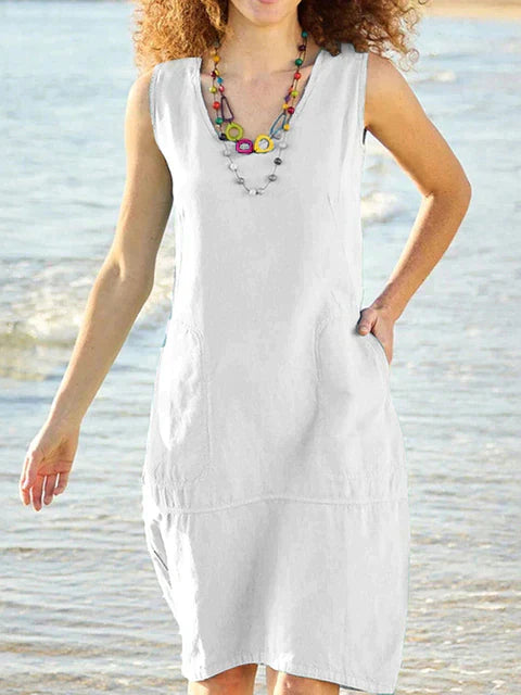 Mia | Kleid ohne Ärmel