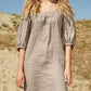 ALORA - Casual Frauen Kleid