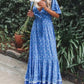 Leonie | Bohème Maxikleid - Maxikleid Boho-Stil