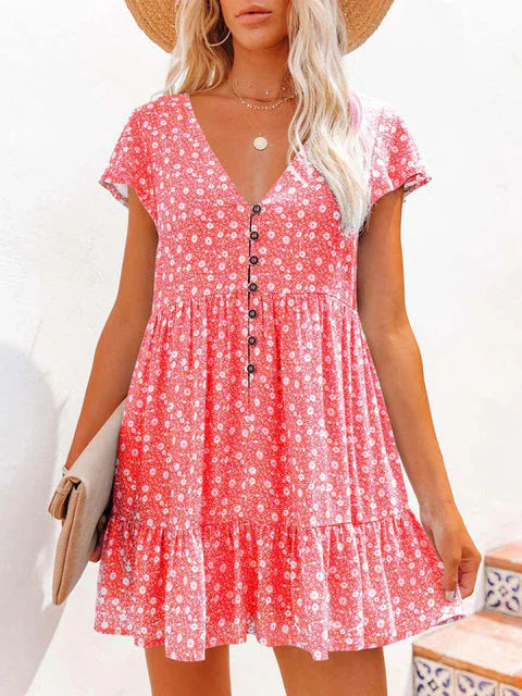 LAYLA - Geblümtes Kleid