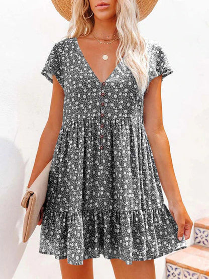 LAYLA - Geblümtes Kleid