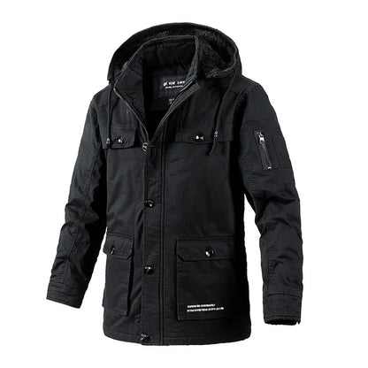 Rey - Militärjacke mit Kapuze