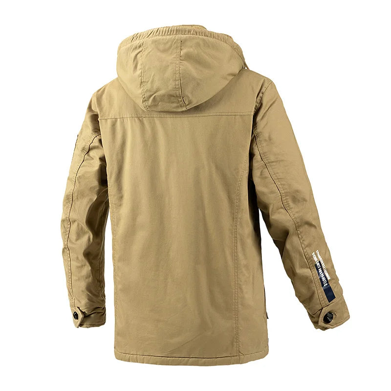 Rey - Militärjacke mit Kapuze
