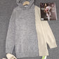 [OUTLET] WinterStil® - Spezial-Kapuzenpulli Color Block Sweater