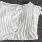 FallStil® - Elegantes langärmeliges einfarbiges Top
