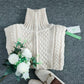 Monci® - Bequeme einfarbige Strickjacke mit langen Ärmeln