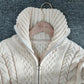 Monci® - Bequeme einfarbige Strickjacke mit langen Ärmeln