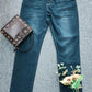 BMC® - Celestial Denim Geknöpfte Lässige Hose