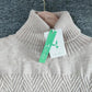 PureWear® - Chevron Langarmpullover mit hohem Halsausschnitt