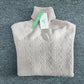 PureWear® - Chevron Langarmpullover mit hohem Halsausschnitt