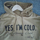 Even&Vil® - Braunes langärmeliges Sweatshirt mit Buchstaben