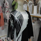 FallStil® - Modernes geometrisches langärmeliges Tunika-Top