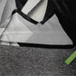 FallStil® - Modernes geometrisches langärmeliges Tunika-Top
