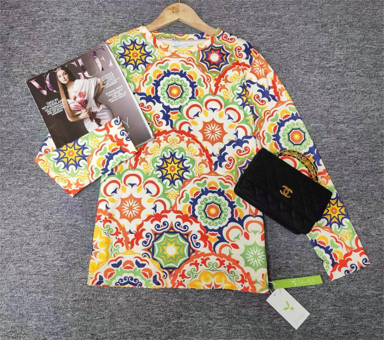 FallStil® - Elegantes Top mit Rundhalsausschnitt