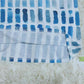 FallStil® - Abstraktes Aquarellblaues Langarmtop