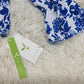 Even&Vil® - Sweet Plant Blaues langärmeliges Top