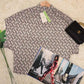 SpringStil® - Retro Print Mock Neck Top