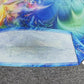 FallStil® - Watercolor Print Krawattenärmel Knopfleiste V-Ausschnitt Top