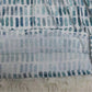 FallStil® - Aquarell Blau & Weiß ¾ Ärmel Tunika Top