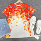 SpringStil® - Orangefarbenes Top mit Rundhalsausschnitt