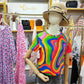 PureWear® - Helles Kurzarm-Top mit Rundhalsausschnitt