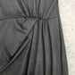 PureWear® - Unifarbenes Shiftkleid mit geknotetem Rückenausschnitt