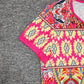 Naturlux® - Elegantes Kurzarm-Top mit rotem Druck