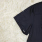 FallStil® - Schwarz-weiß bedrucktes Top mit quadratischem Ausschnitt