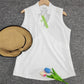 PureWear® - Elegantes ärmelloses einfarbiges Top