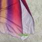 PureWear® - Ein-Schulter-Ausschnitt Ombre plissiertes Maxikleid
