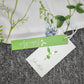 SpringStil® - Garden Print V-Ausschnitt Weißes Maxi-Sommerkleid