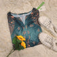 Even&Vil® -  Smaragd Salbei Grün Luxe Print Tunika Bluse Top