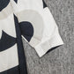 FallStil® - Groovy Minikleid mit langen Ärmeln und Druck