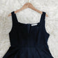 SpringStil® - Schickes Midikleid mit Empire-Taille und Riemen