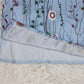 FallStil® - Blaues Kurzarm-Top mit Rundhalsausschnitt