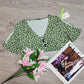 PureWear® - Fresh Top mit geteilten Ärmeln und Druck