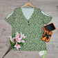 PureWear® - Fresh Top mit geteilten Ärmeln und Druck