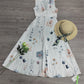FallStil® - Jugendliches Pflanzen-Midikleid mit Blumendruck