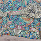 FallStil® - Buntes Paisley geraffte Taille Langes Sommerkleid