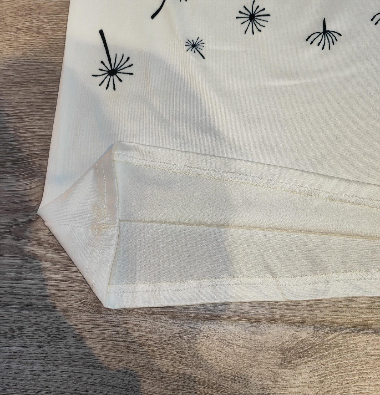 SpringStil® - Weißes kurzärmeliges Print-Top
