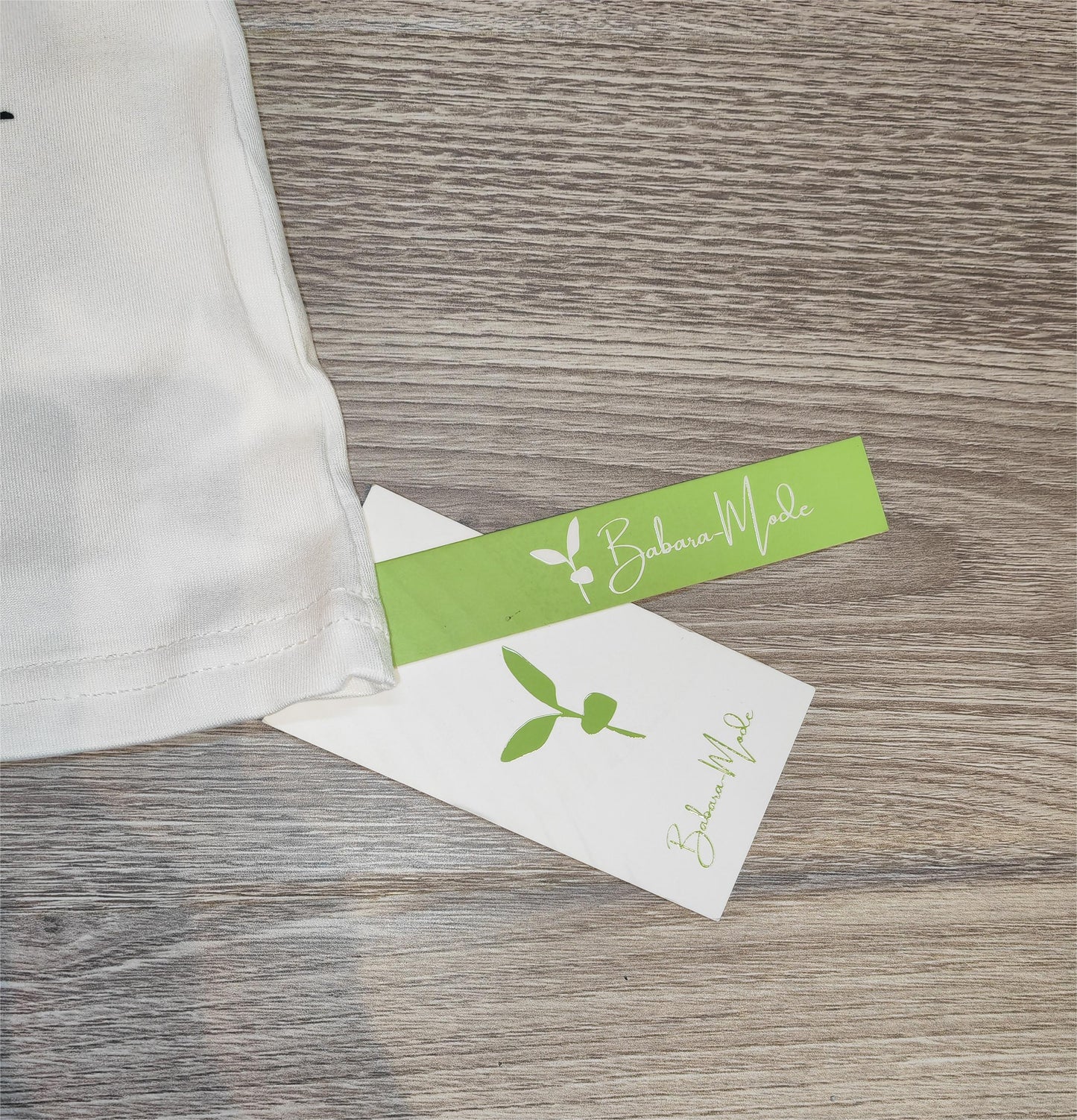 SpringStil® - Weißes kurzärmeliges Print-Top