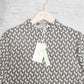 Naturlux® - Braunes Minikleid mit Alloverdruck