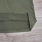 PureWear® - Grüner einfarbiger Kurzarm-Kapuzenpullover