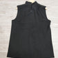 PureWear® - Schwarzes ärmelloses Top mit Rundhalsausschnitt