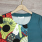 SpringStil® - Frischer Druck Rundhalsausschnitt Top